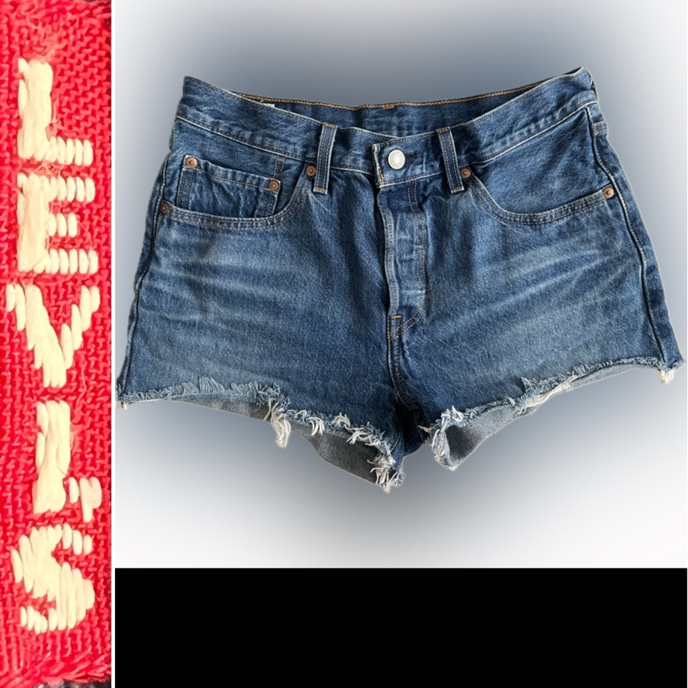 🔥Levi’s 501 | Mid to High-Rise Denim Jean Shorts | 30W